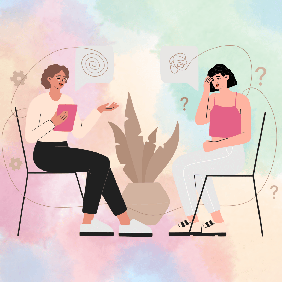 Psycholog w Bydgoszczy prowadzi rozmowę z klientem z wykorzystaniem uważności i współczucia – konsultacje w gabinecie i online